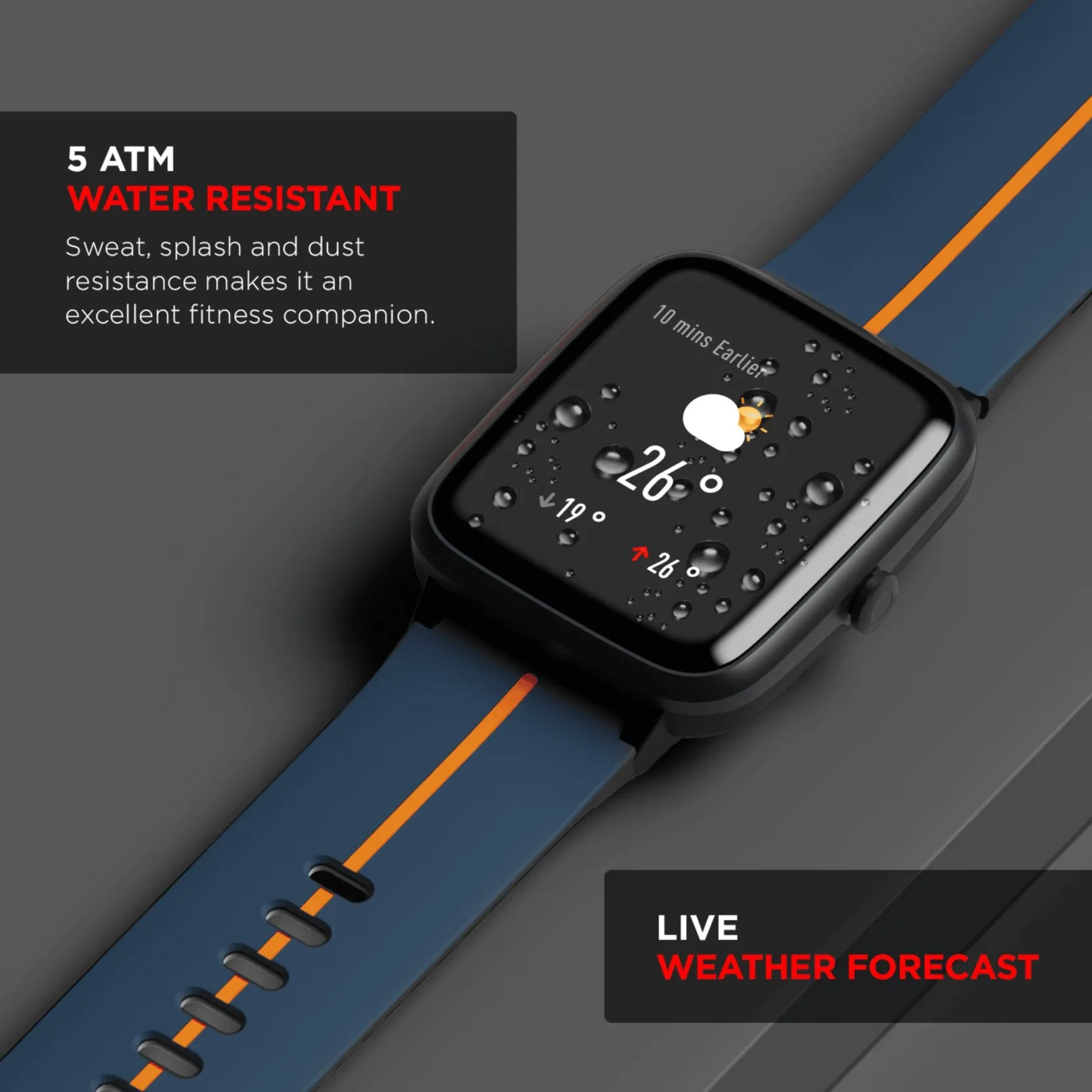 boAt Xplorer O2 Smartwatch with Health Monitoring (33mm 2.5D Curved Di –  The Watch Factory ®